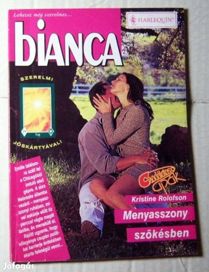 Bianca 106. Menyasszony Szökésben (Kristine Rolofson) 1999 (romantikus