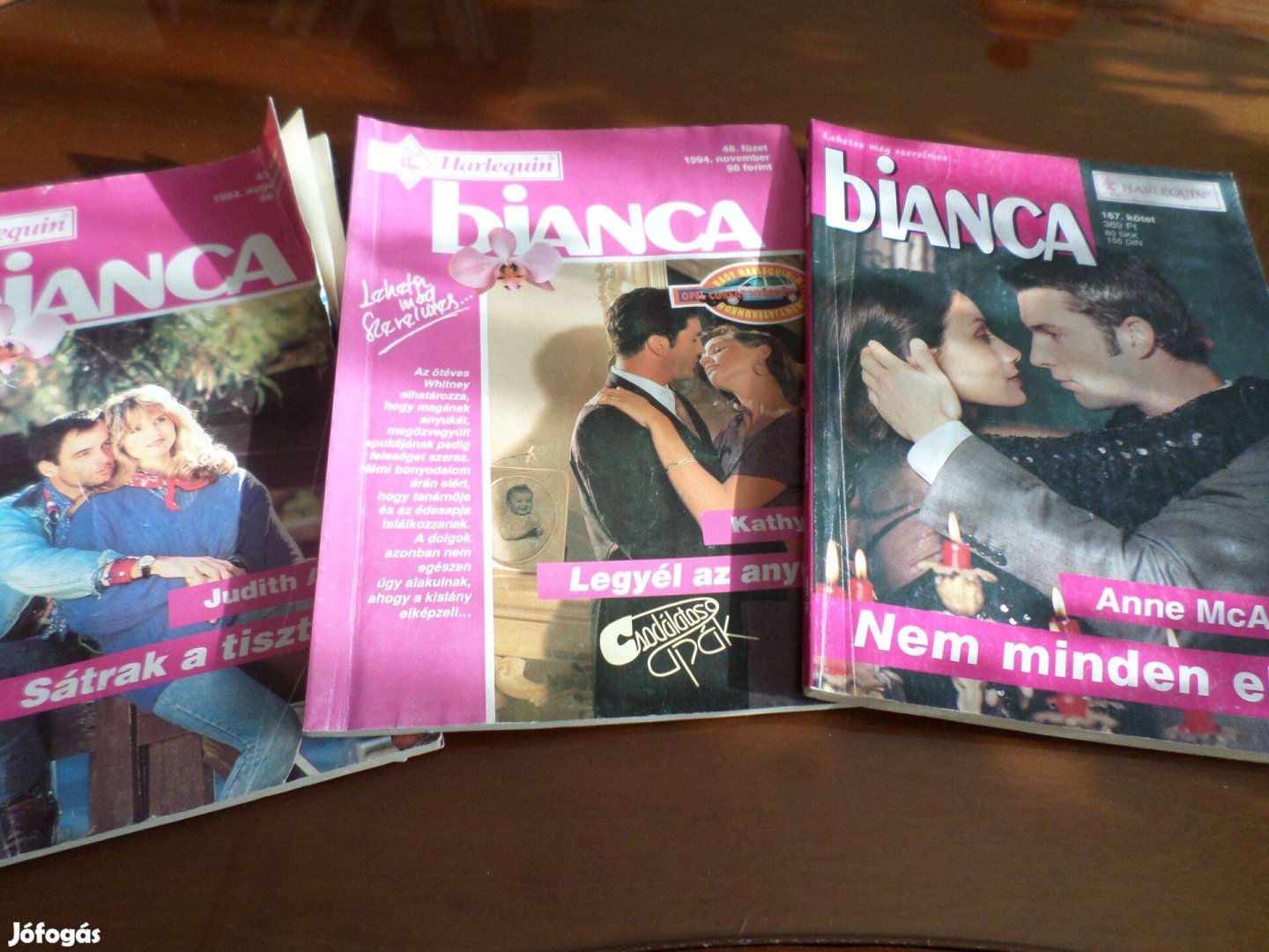 Bianca 167 kötet Anne Mcallister Nem minden eladó 3 db egy Romantikus