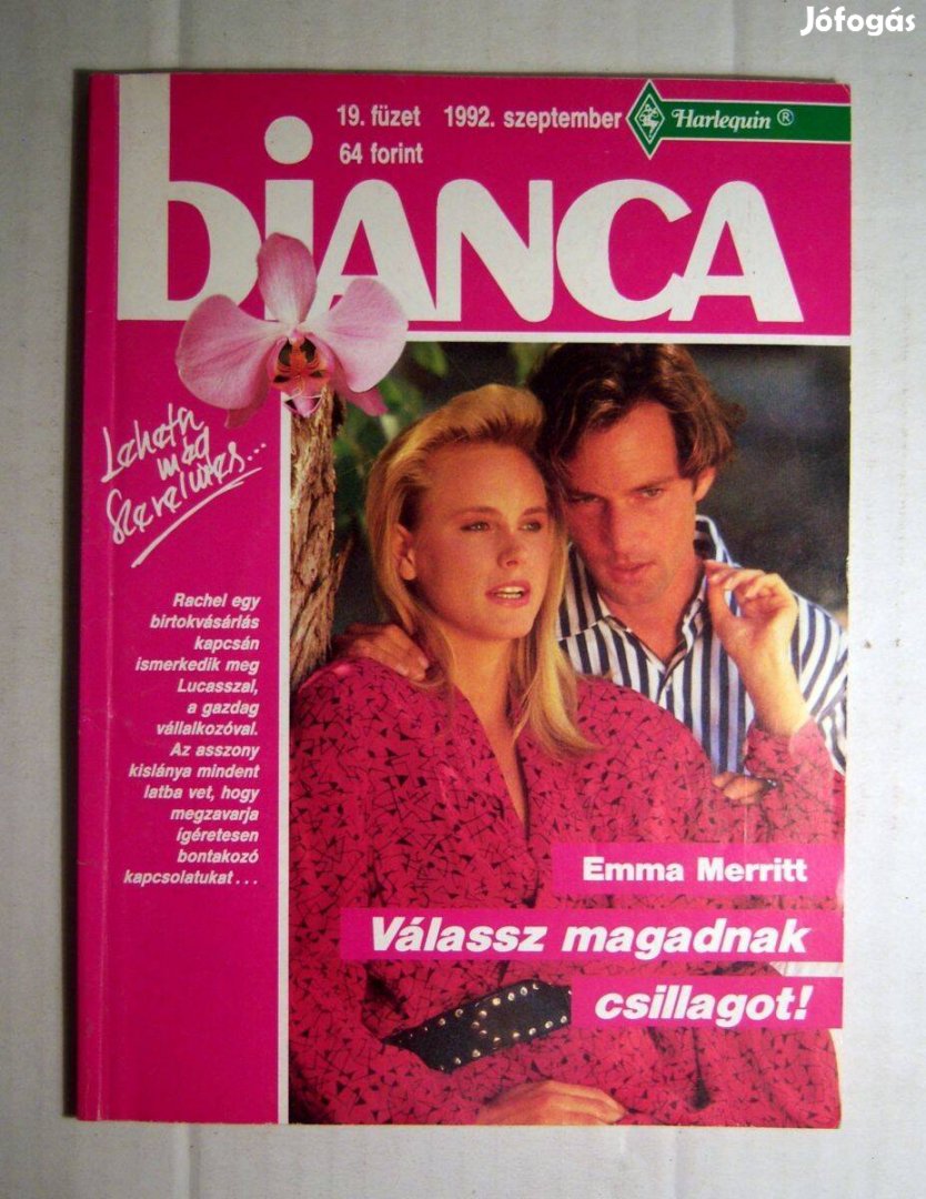 Bianca 19. Válassz Magadnak Csillagot (Emma Merritt) 1992 (2kép+tartal