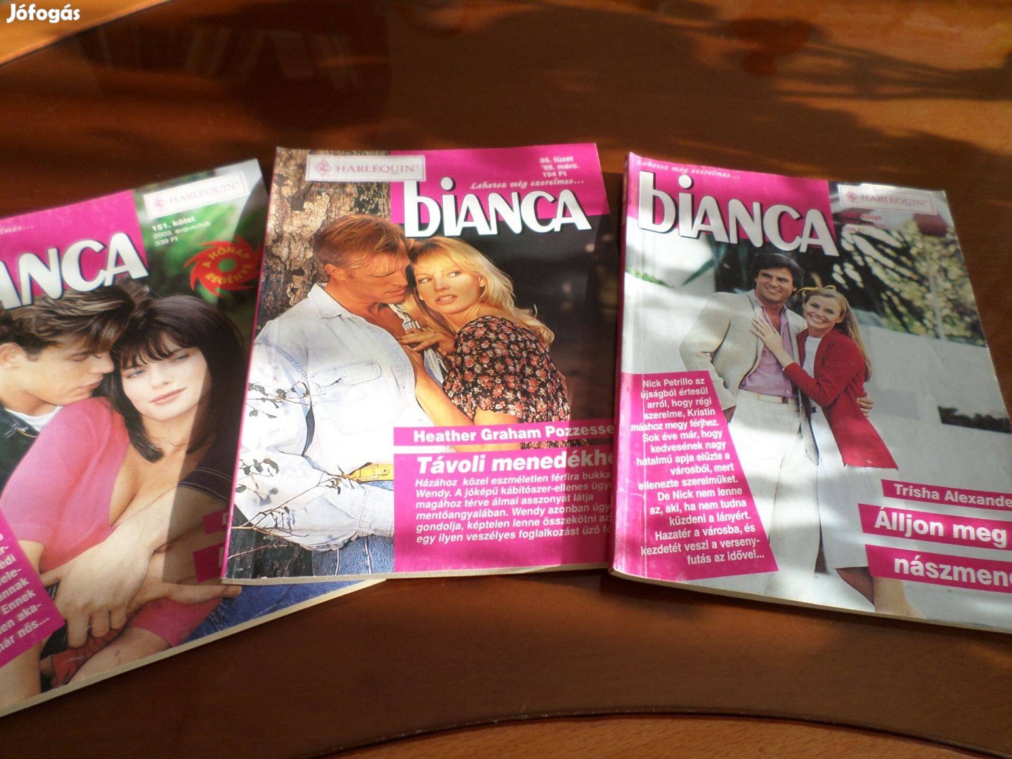 Bianca 2003.aug.151 kötet Debbi Rawlins Kis kitérő 3 db egy Romantikus