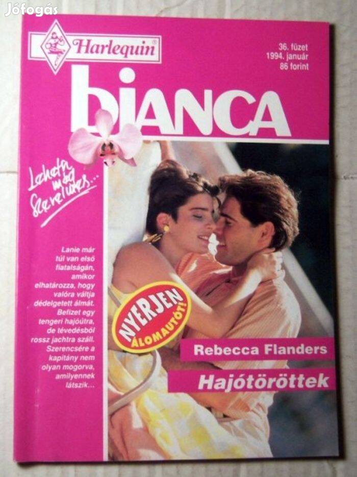 Bianca 36. Hajótöröttek (Rebecca Flanders) 1994 (romantikus)