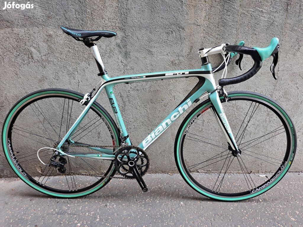 Bianchi Sempre carbon országúti kerékpár használt