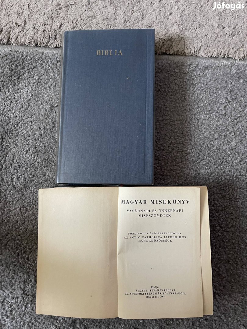 Biblia és misekönyv