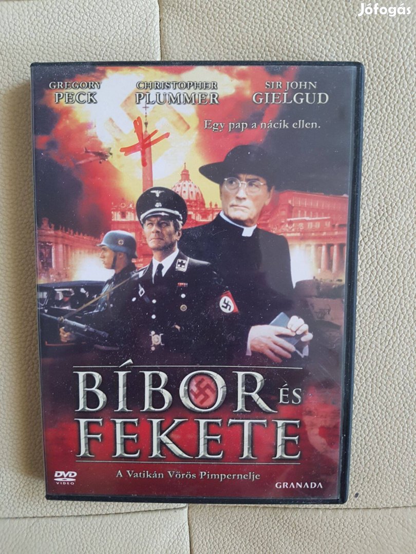 Bíbor és fekete A Vatikán vörös pimpernelje eredeti DVD film 2. világh
