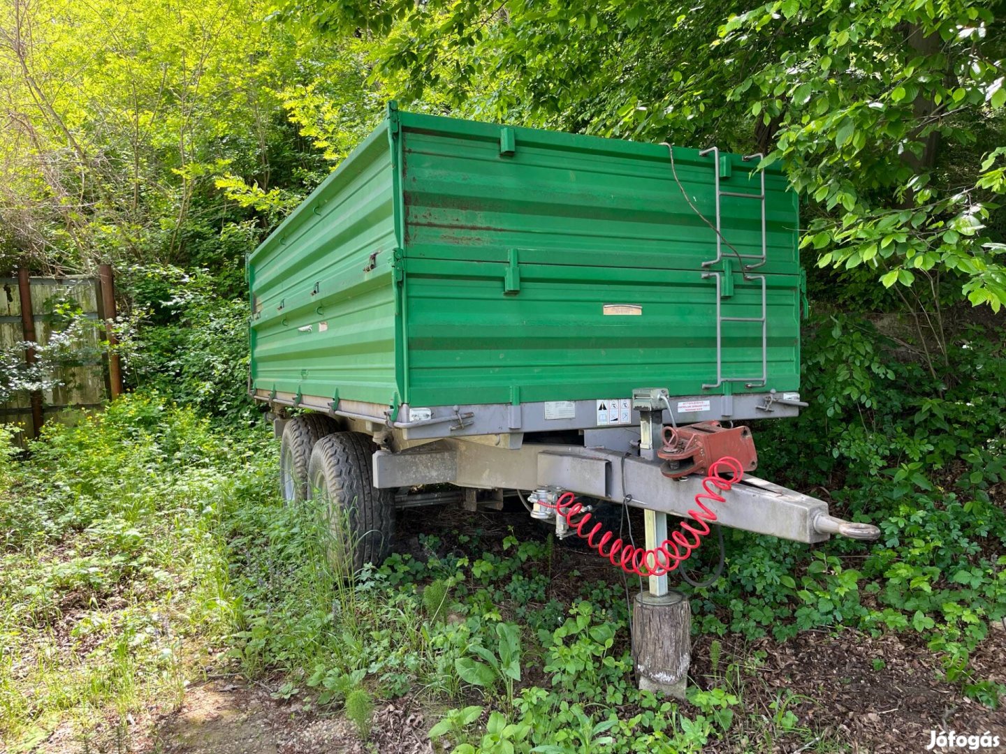 Bicchi BT130 tandem pótkocsi