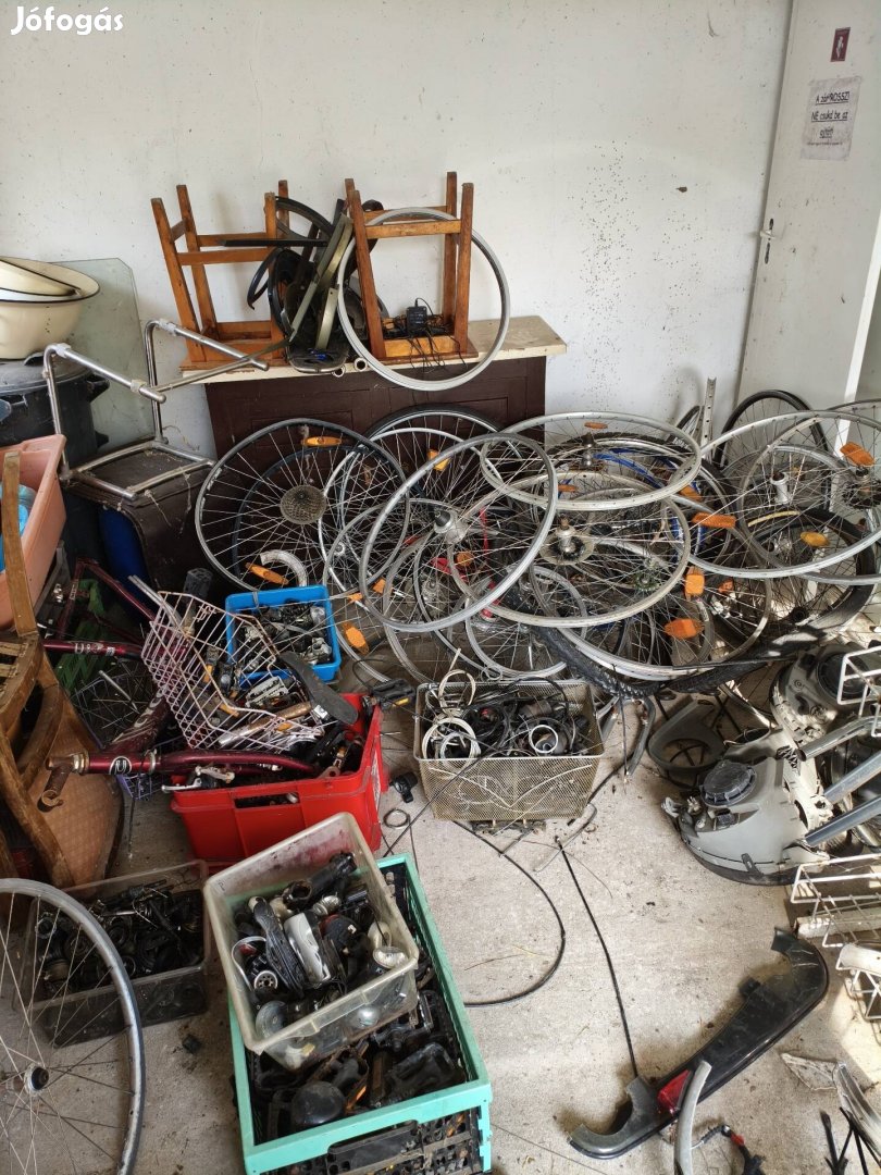 Bicikli alkatrészek egyben