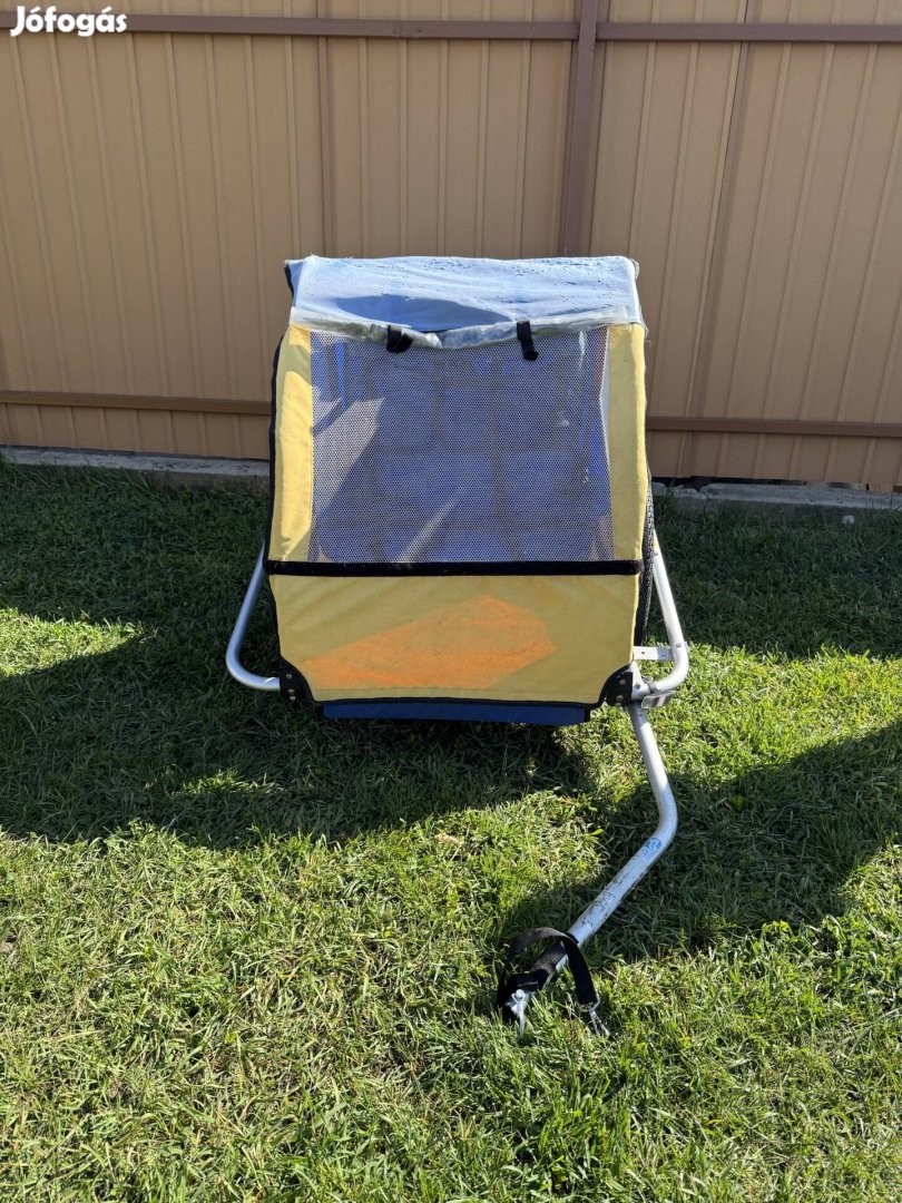 Bicikli utánfutó gyerekeknek