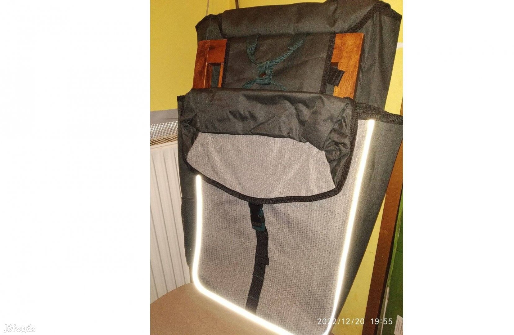 Biciklis Táska kerékpár táska Csomagtartóra Újak 2X43X34X12 CM Minőség