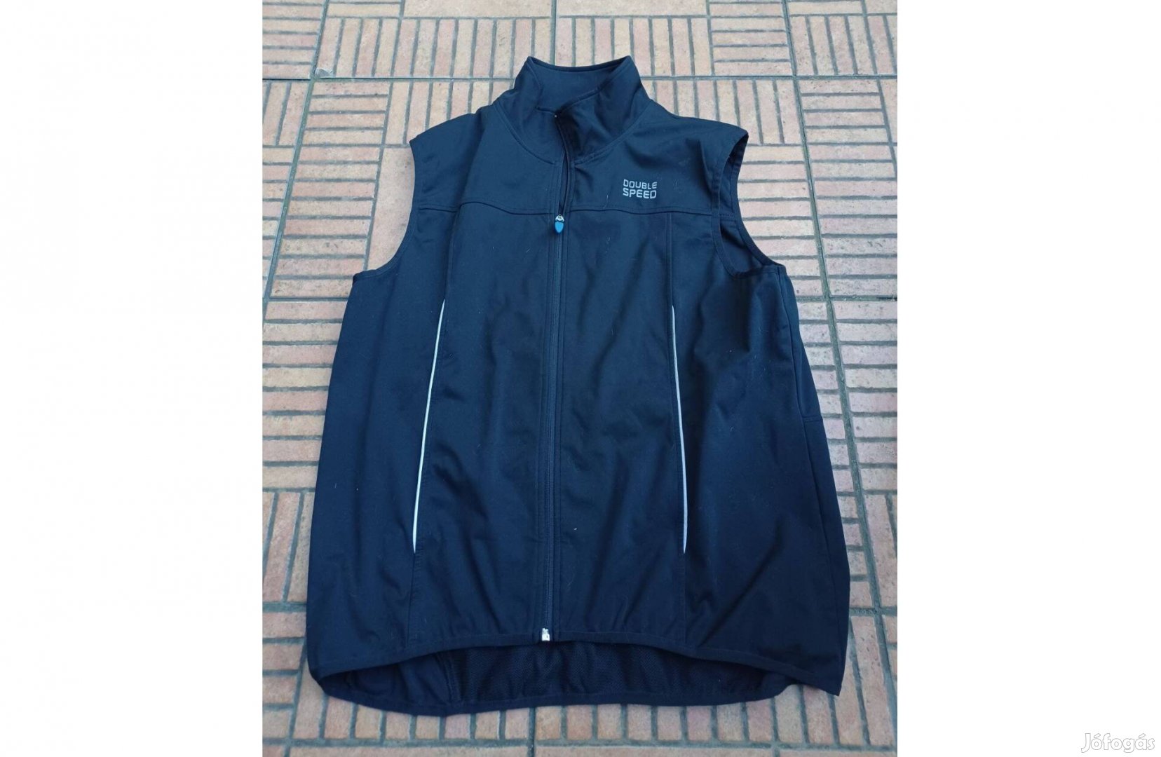 Biciklis softshell anyagú mellény L XL