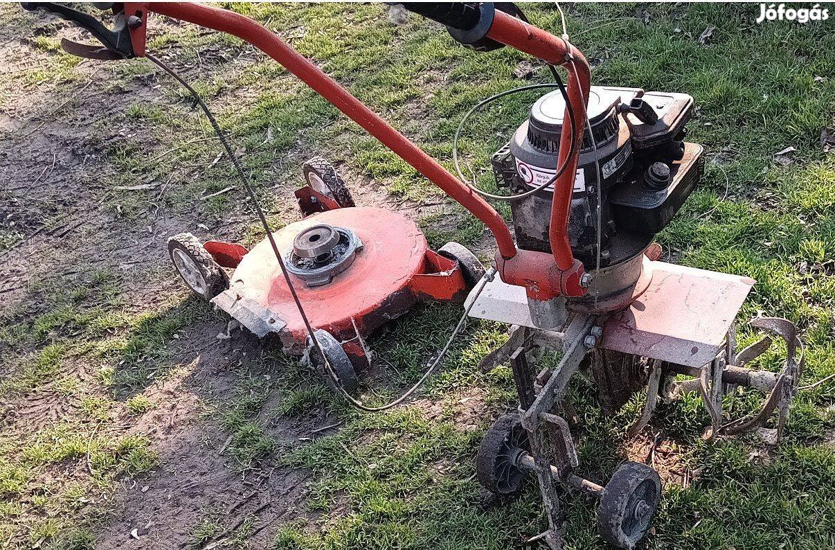 Bidsg motoros Rotációs kapa Fűnyíró adapterrel eladó