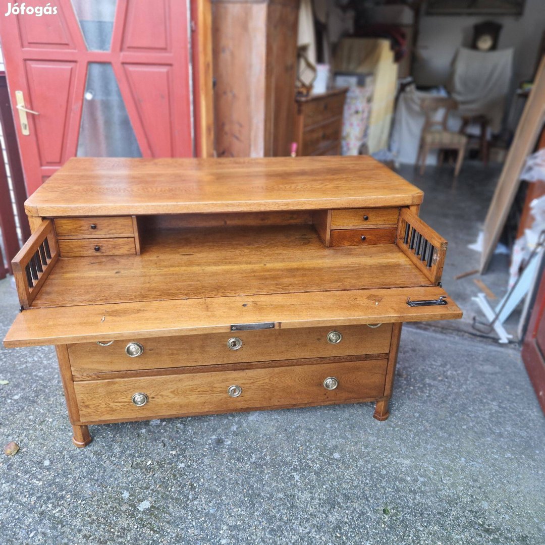 Biedermeier írókomód felújítva