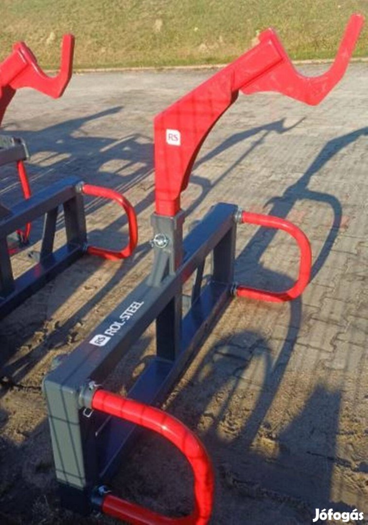 Big-Bag rakó 1 horgos+ bálatüske adapter lengyel (EURO-Norm)