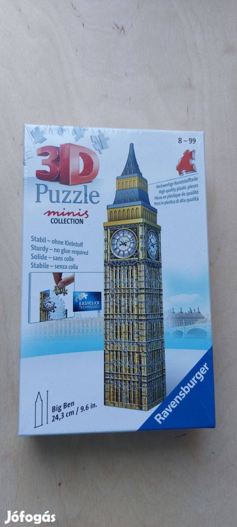 Big Ben 3 D puzzle új
