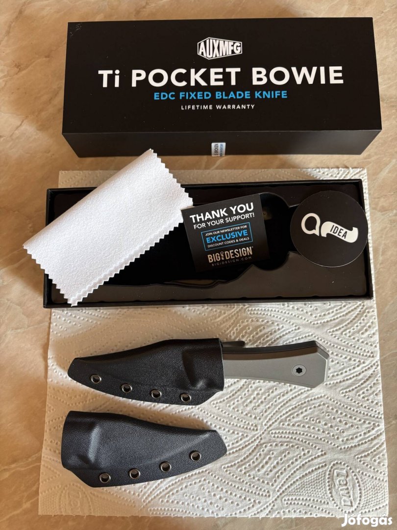 Big Idea Design Ti pocket Bowie titán