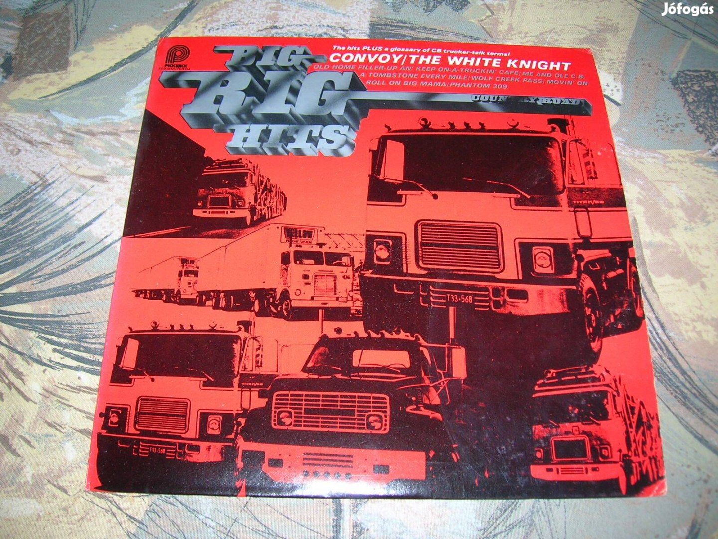 Big Rig Hits bakelit LP USA-1976'