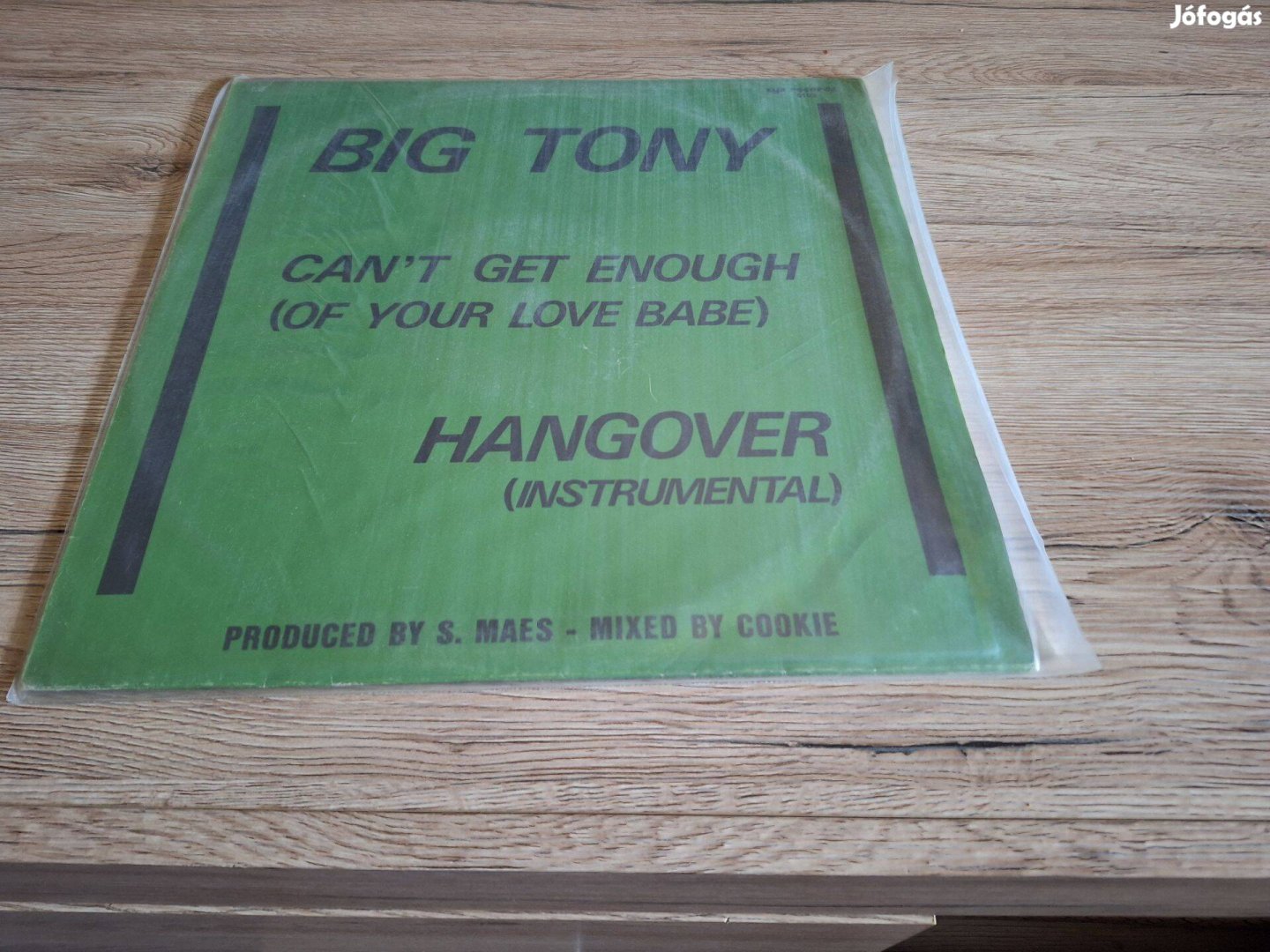 Big Tony- Can't get enough maxi bakelit lemez! LP