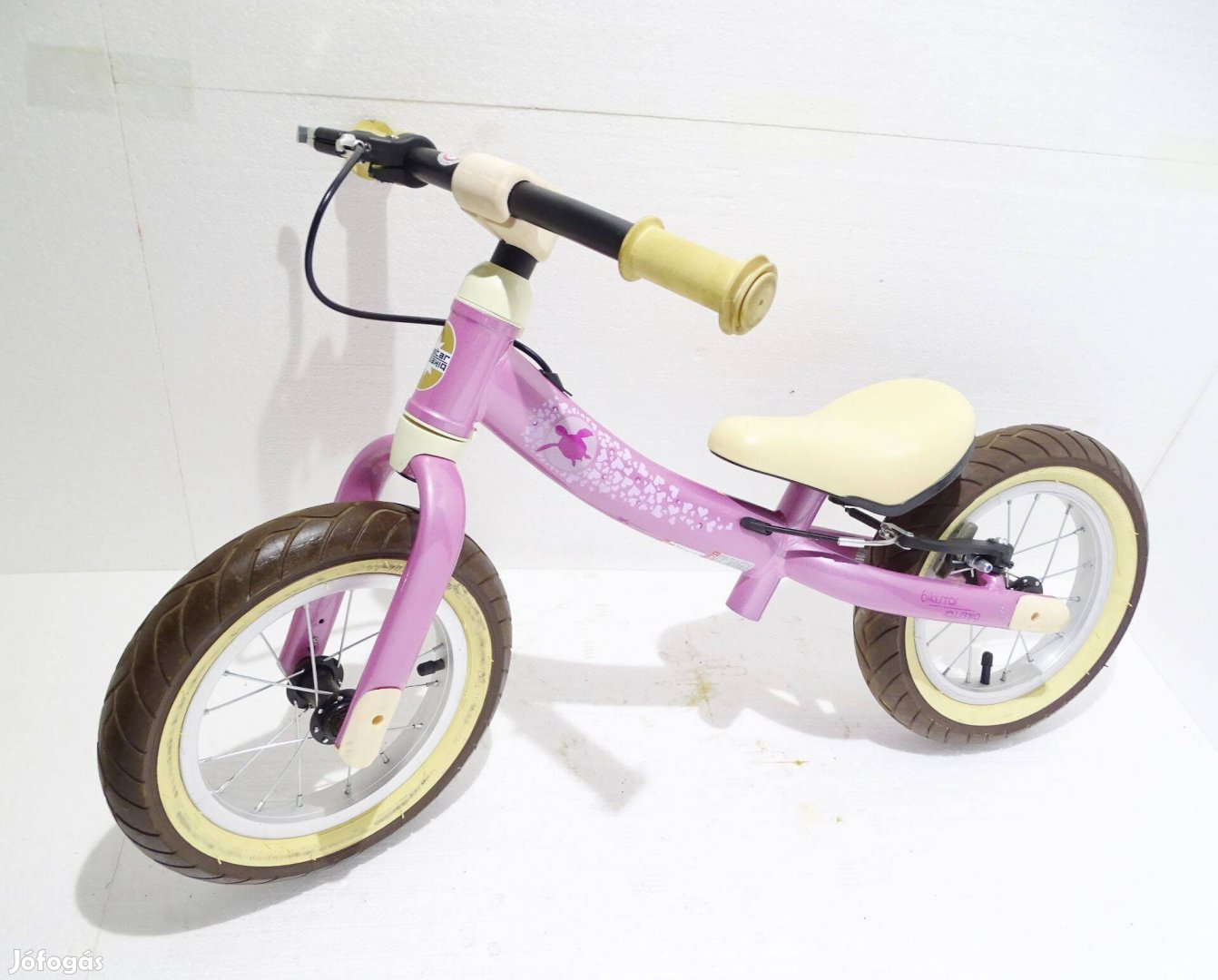 Bike Star gyerekbicikli gyerek bicikli kerékpár futóbicikli rozsaszín