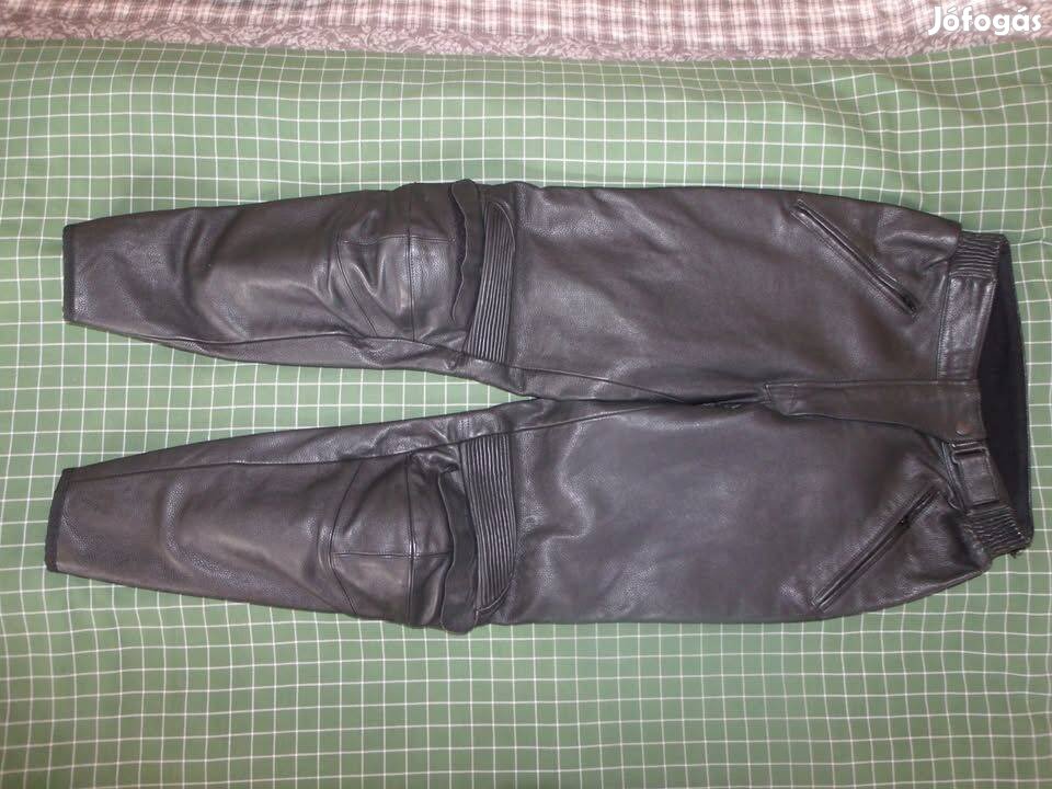 Bike in Action női motoros bőrnadrág, hibátlan, derék 70cm