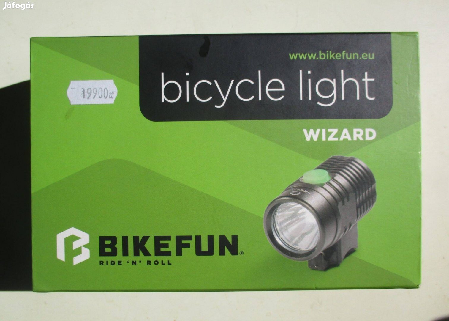 Bikefun Wizard erős fényű aksis első lámpa