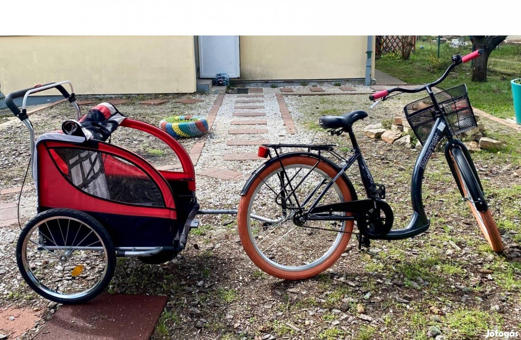 Bikemate kerékpár utánfutó