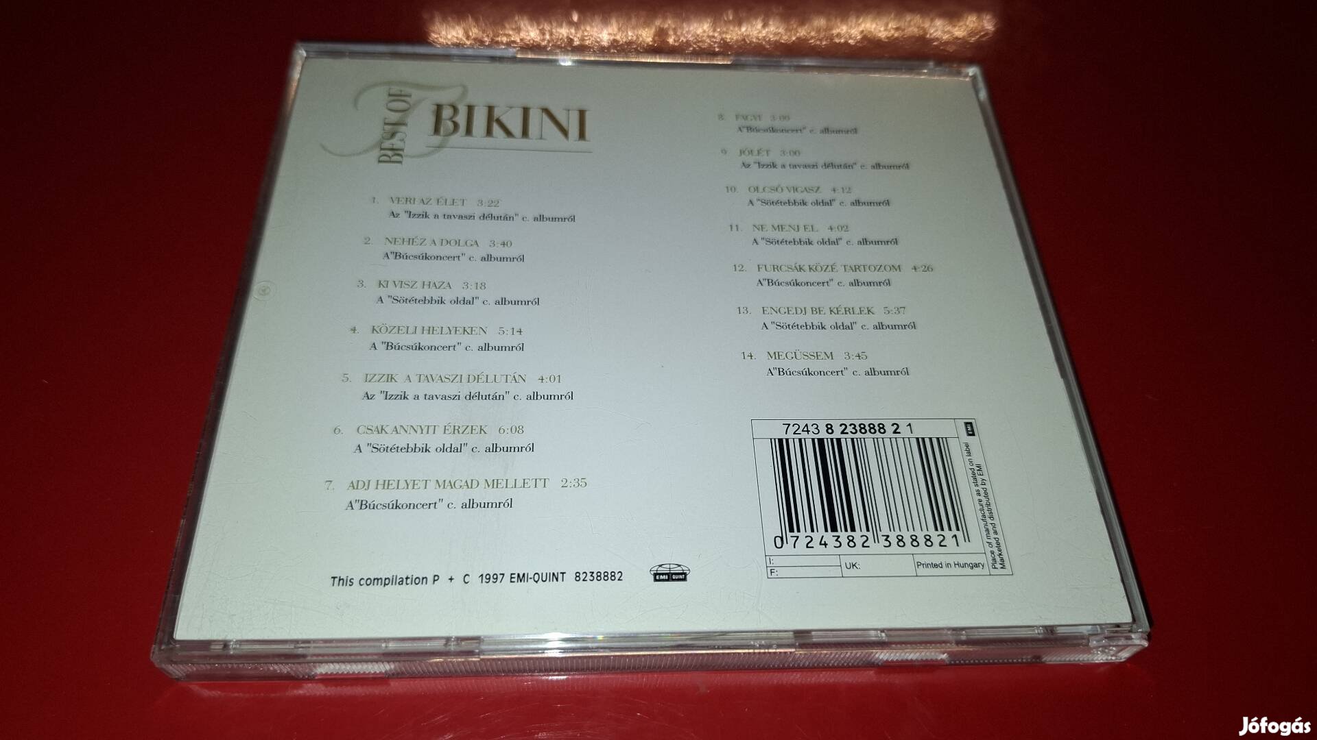 Bikini Best of Bikini Cd 1997