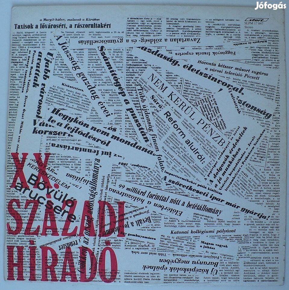 Bikini: XX. századi híradó (Nagy Feró, EX állapotú hanglemez)