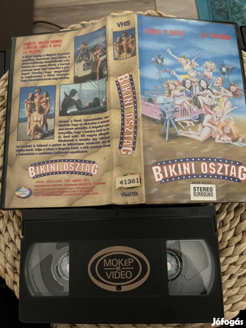 Bikini osztag vhs