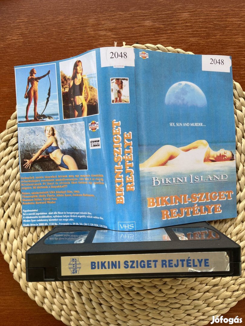 Bikini sziget rejtélye vhs