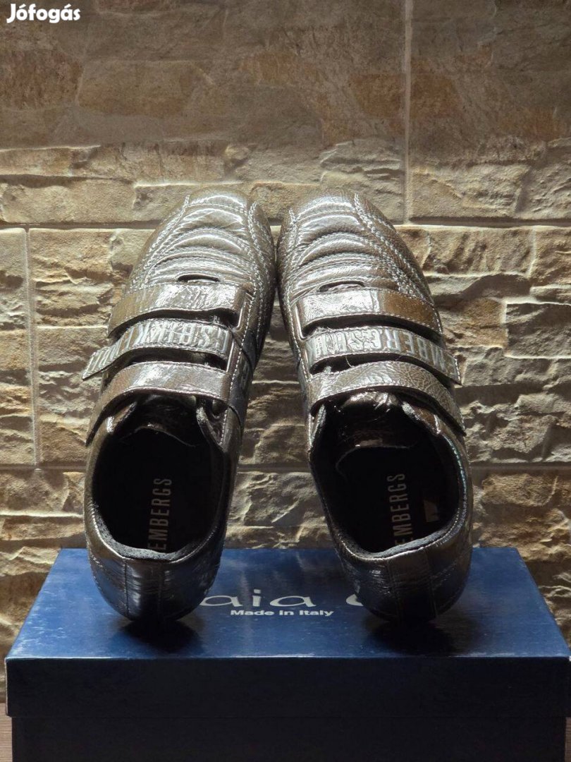 Bikkembergs 38-as női utcai, sportcipő Valódi Lakkbőr