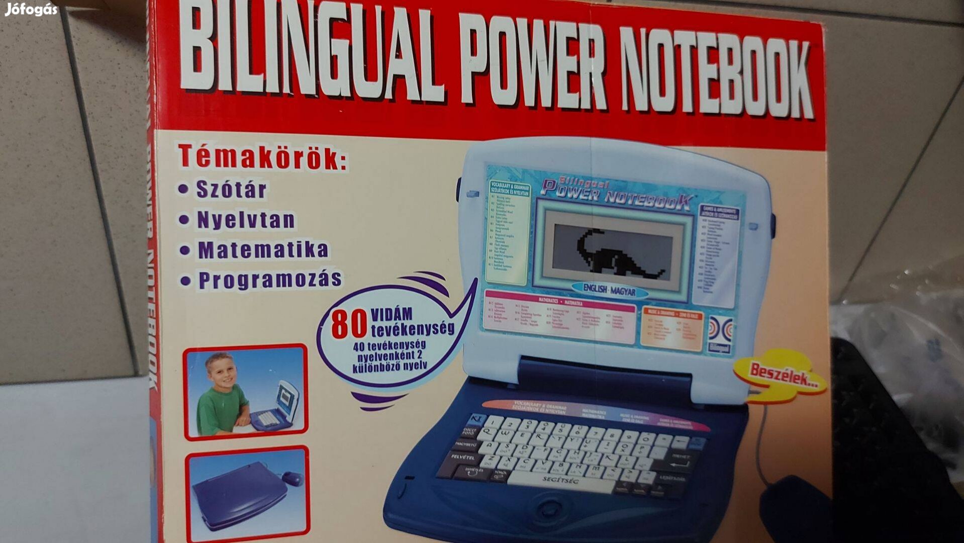 Bilingual Magyar-Angol tanuló notebook