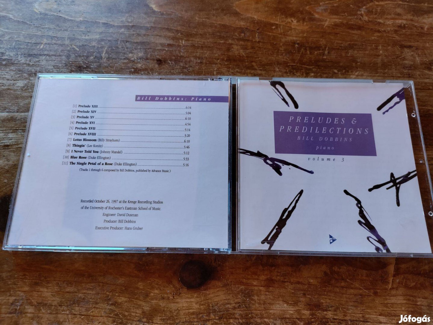 Bill Dobbins - Preludes & Predilections Vol.3 CD