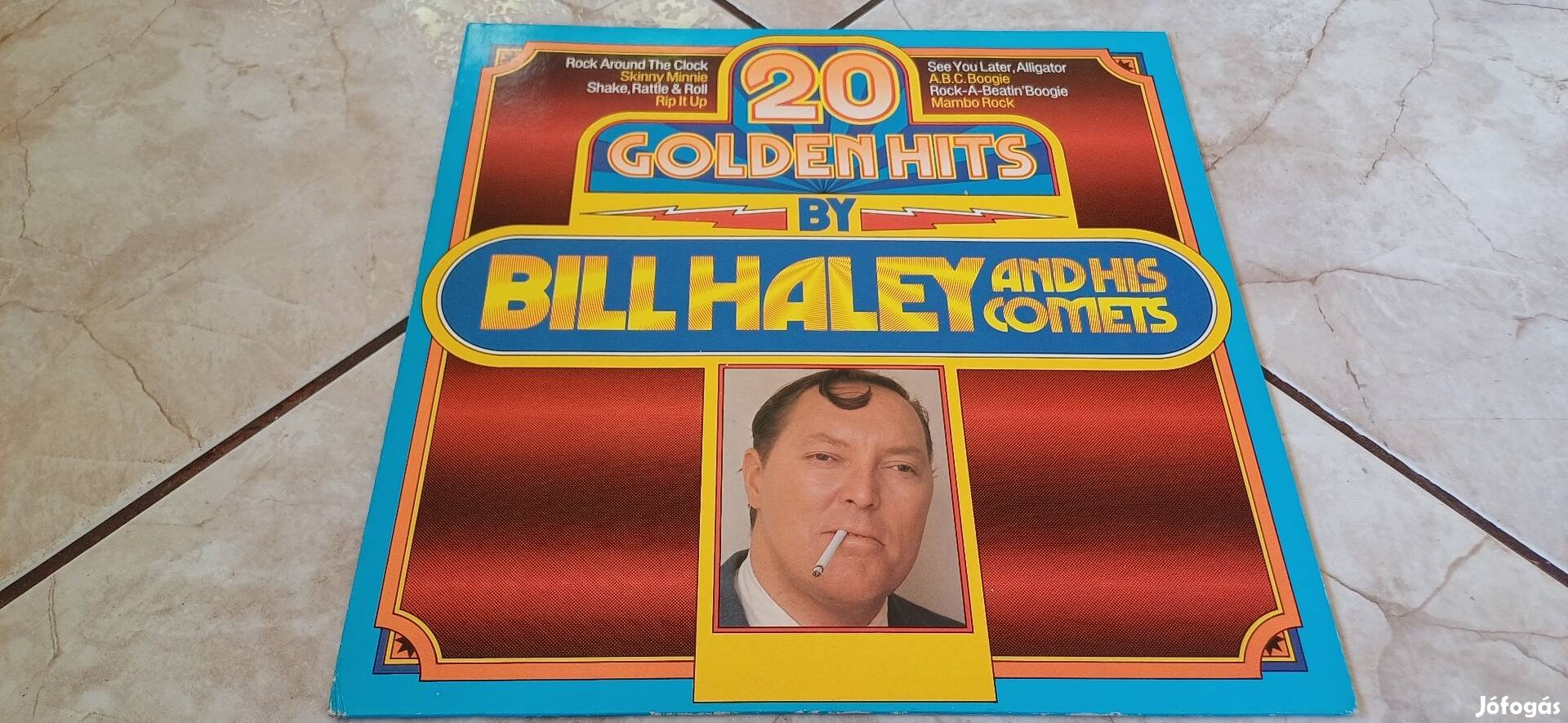 Bill Haley bakelit hanglemez