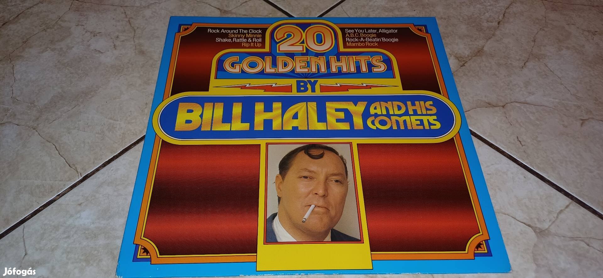 Bill Haley bakelit hanglemez