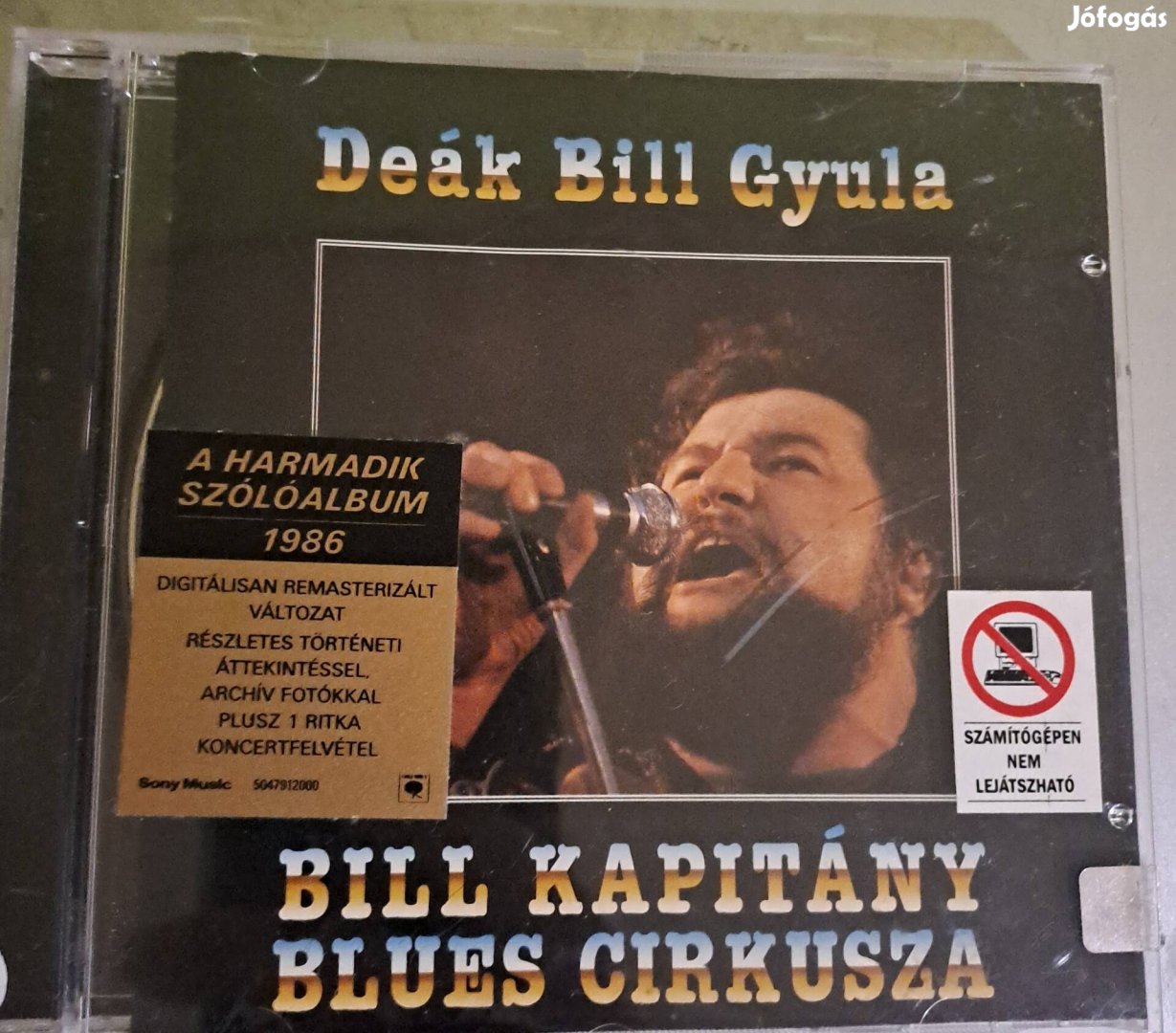 Bill Kapitány Blues Cirkusza cd