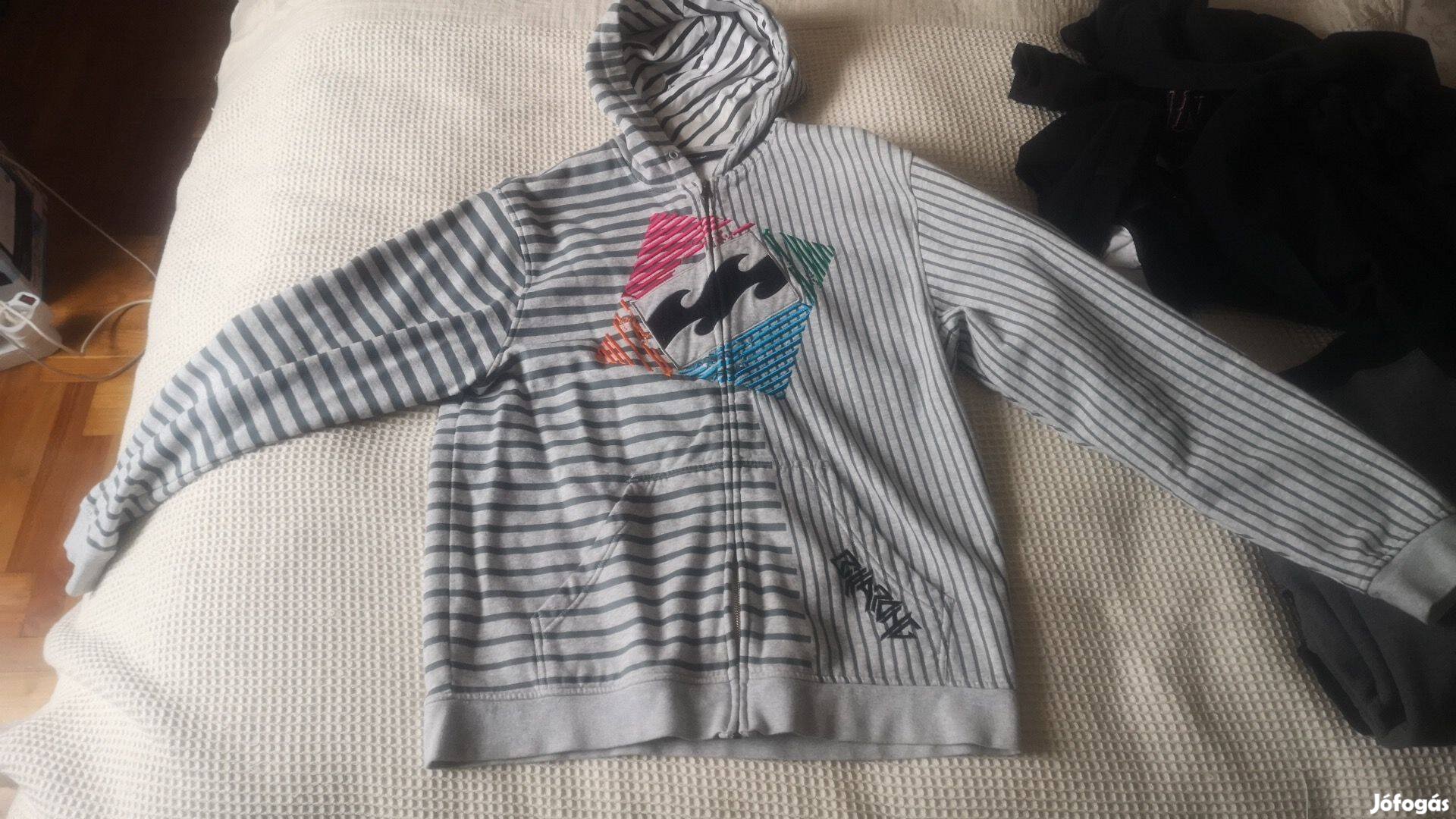 Billabong kapucnis pulcsi pulóver hoodie L XL