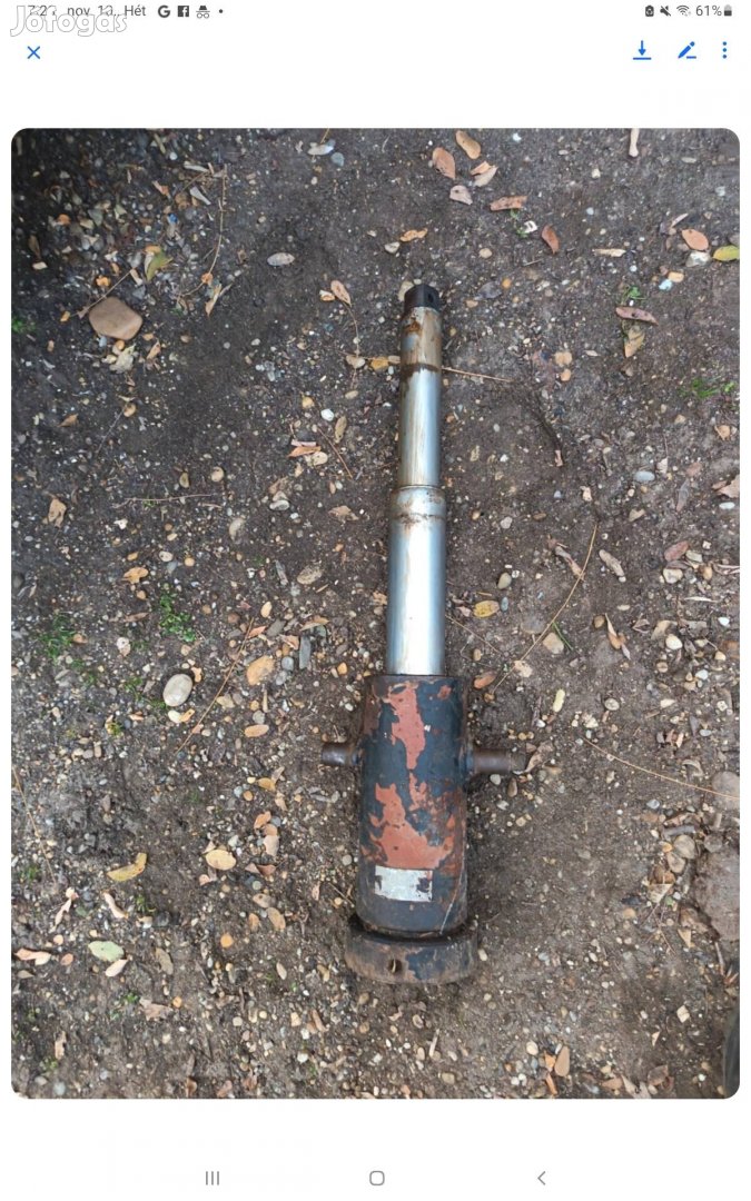 Billenős munkahenger 