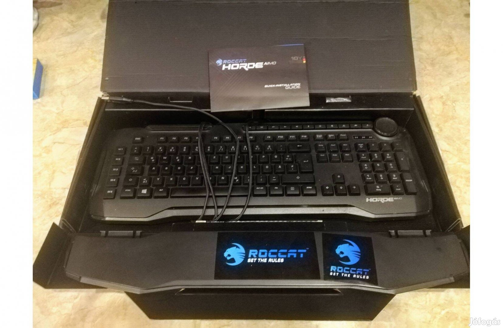 Billentyűzet, Roccat Horde Aimo, német nyelvű eladó