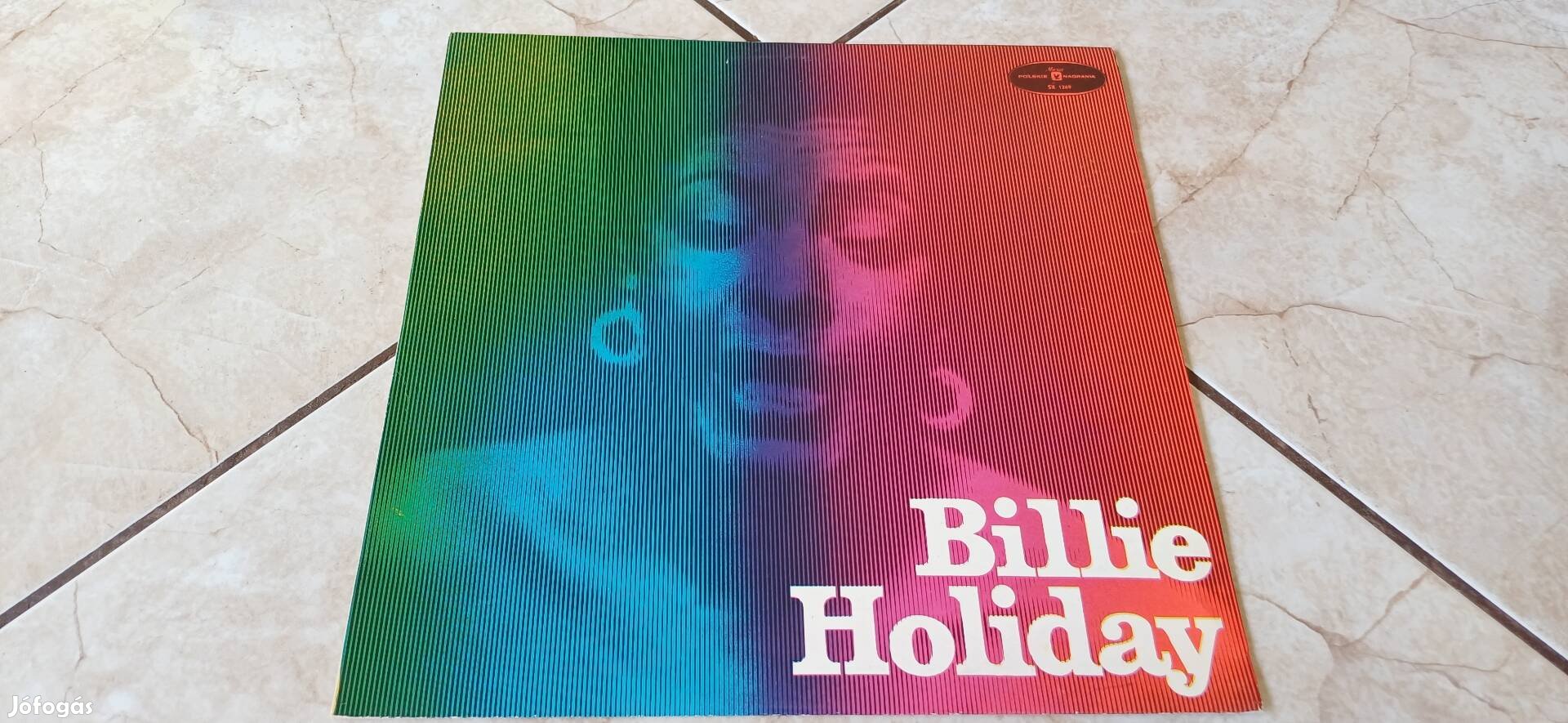 Billie Holiday bakelit hanglemez