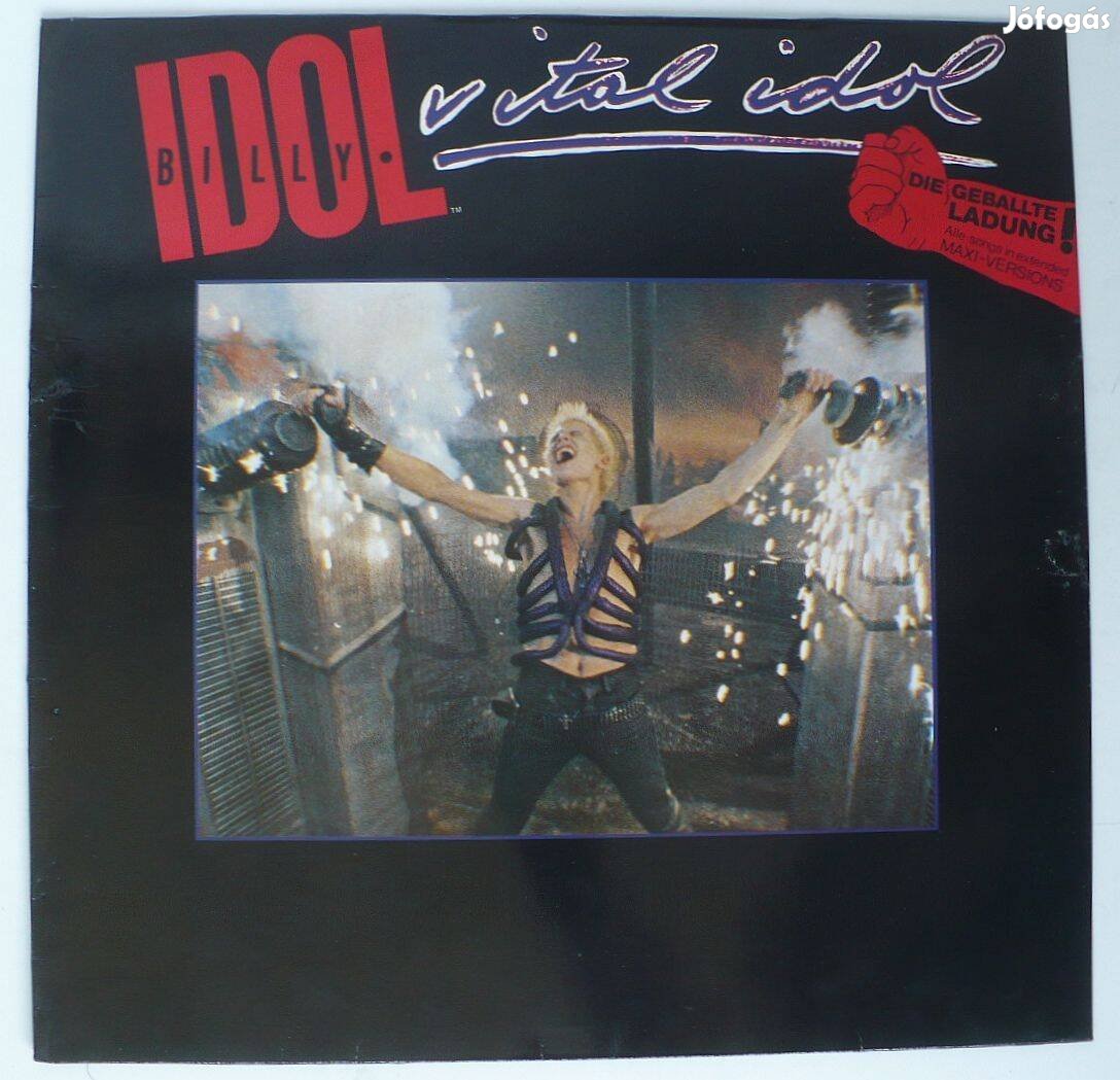 Billy Idol: Vital Idol - Extended Maxi Versions (német nyomású, EX LP)