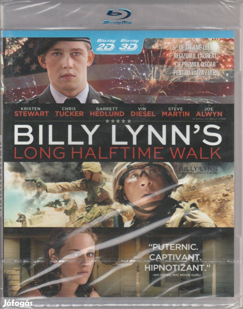 Billy Lynn hosszú, félidei sétája Blu-Ray 2D + 3D