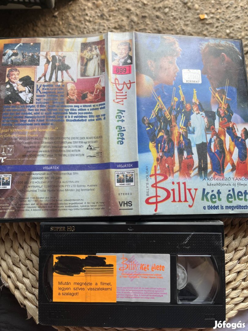 Billy két élete vhs kazetta