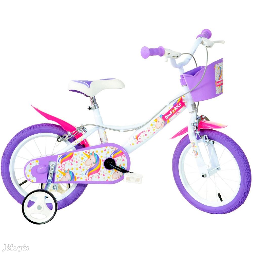 Bimbo Bike Speed MTB lány 16" kerékpár, kislány bicikli levehető táma