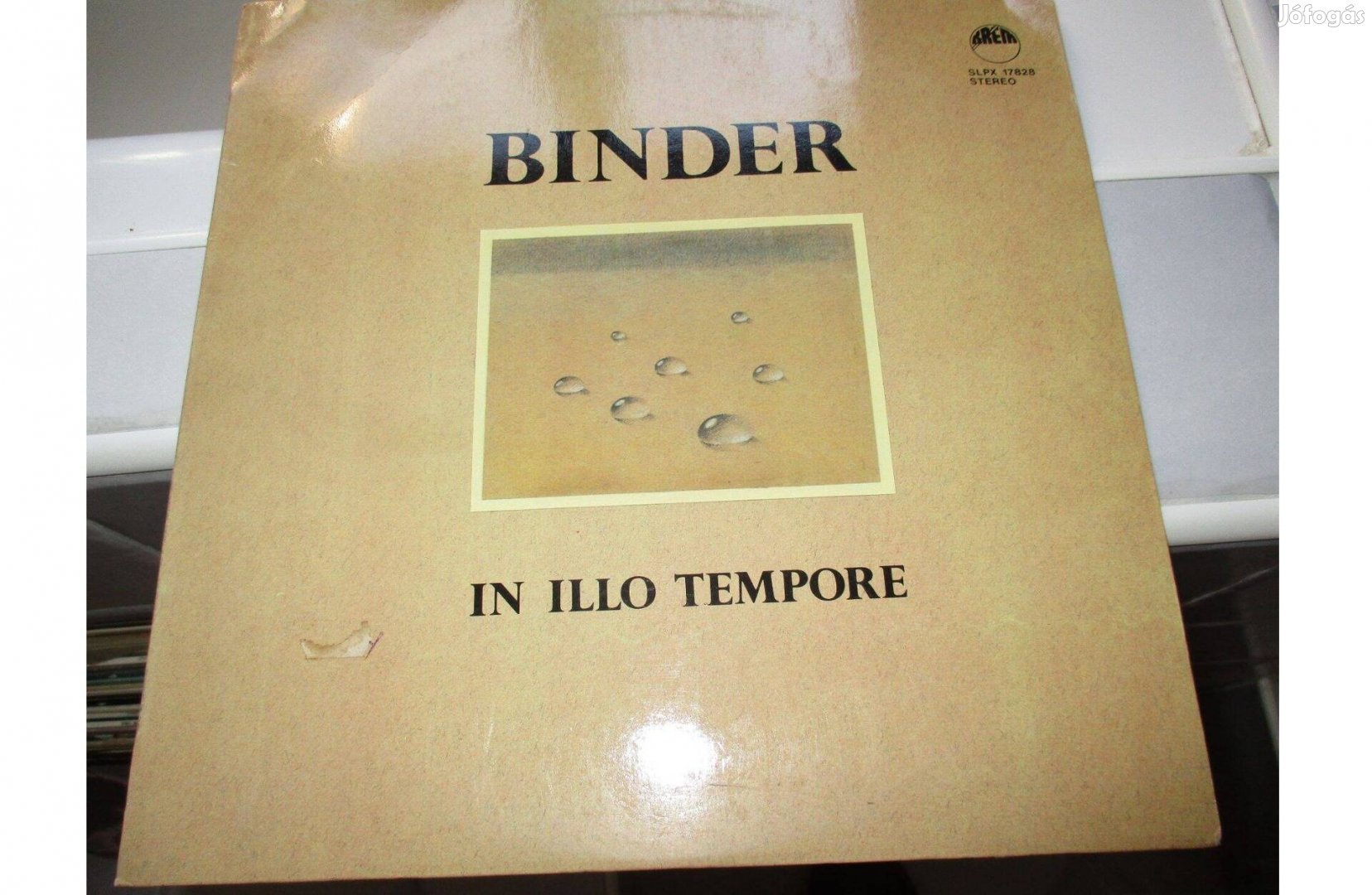Binder In Illo Tempore bakelit hanglemez eladó
