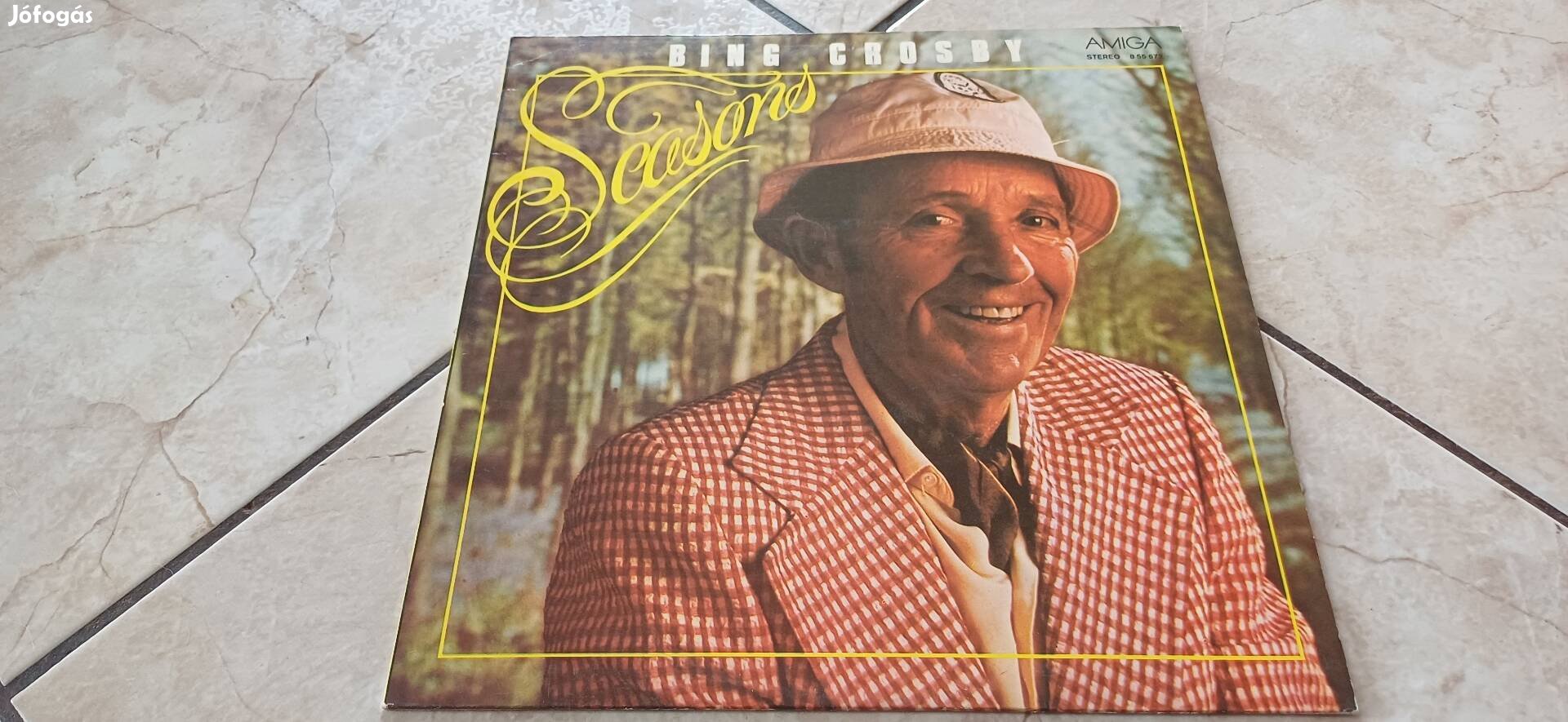 Bing Crosby Seasons bakelit hanglemez