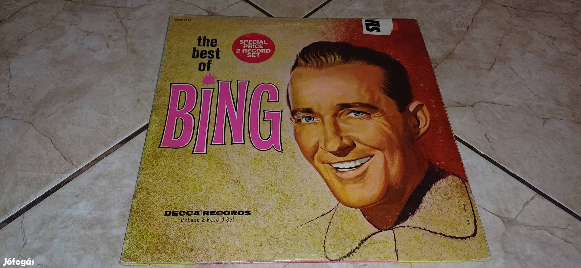 Bing Crosby dupla bakelit hanglemez