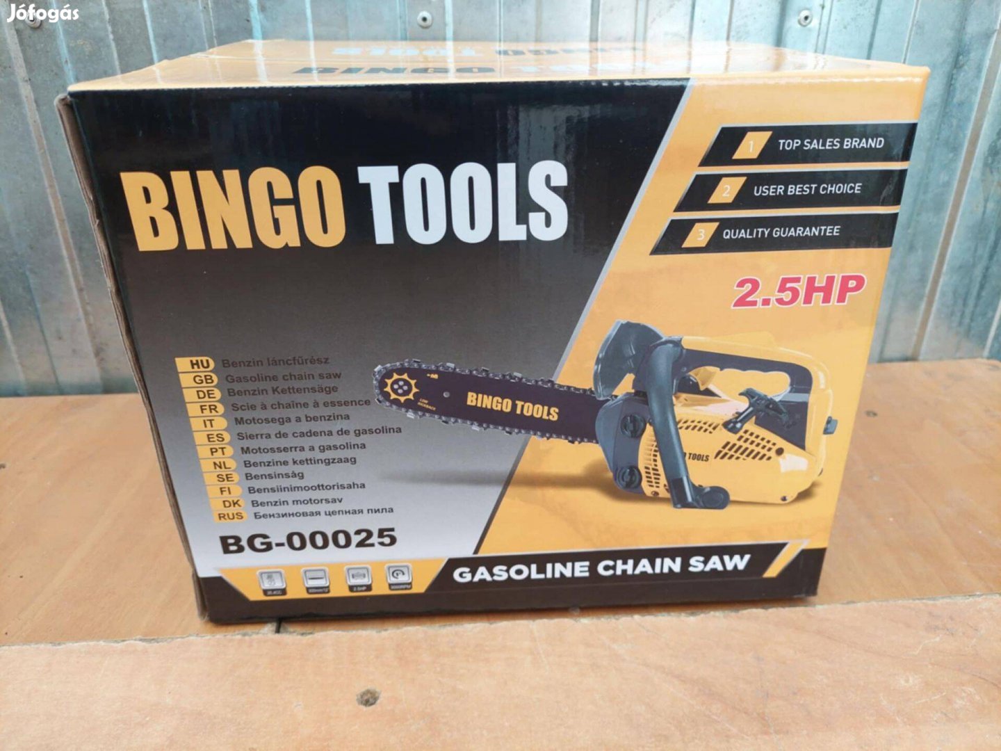 Bingo Tools benzinmotoros láncfűrész 1500W BG-00025