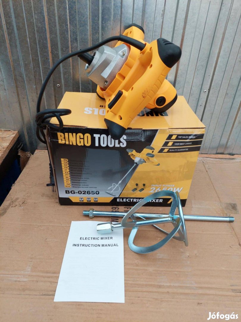 Bingo Tools elektromos keverőgép 2650W BG-02650