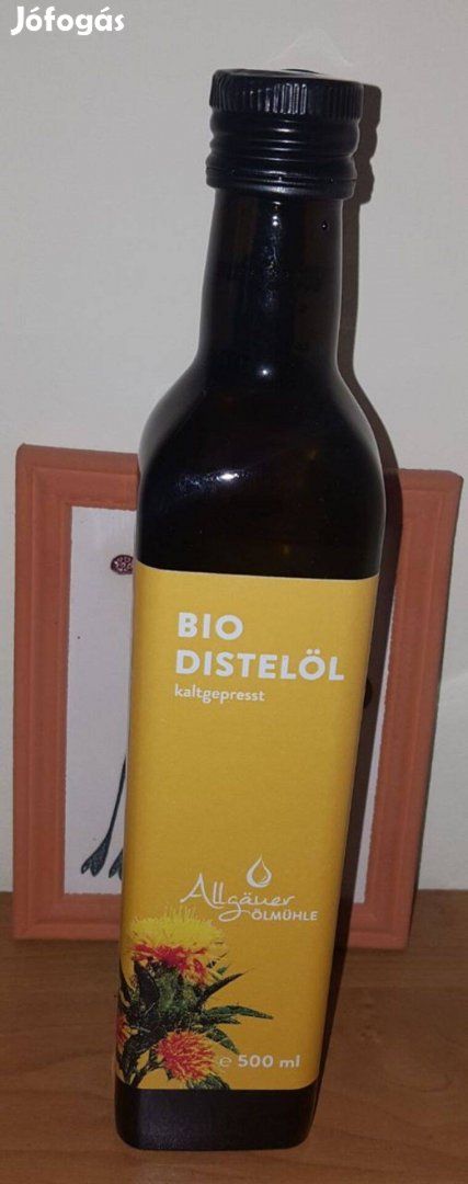 Bio pórsáfrány / sáfrányos szeklice olaj, 500 ml !! Szuper áron!!