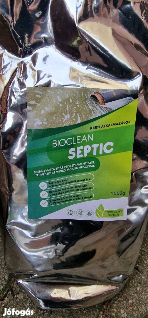 Bioclean septic / Vegyszermentes szennyvíztisztítás