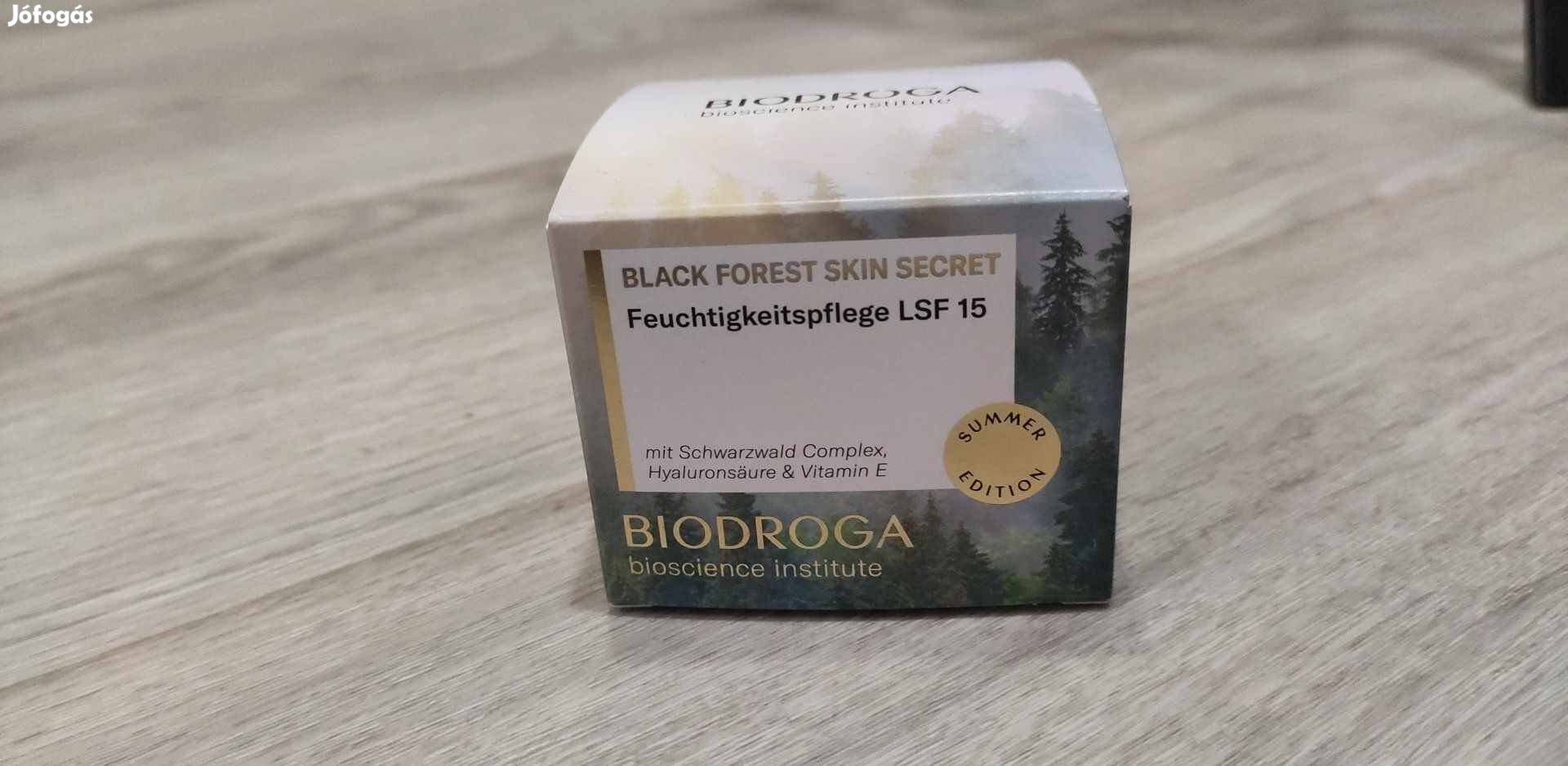 Biodroga Fekete -erdő titka 15 SPF nappali krém, kozmetikum
